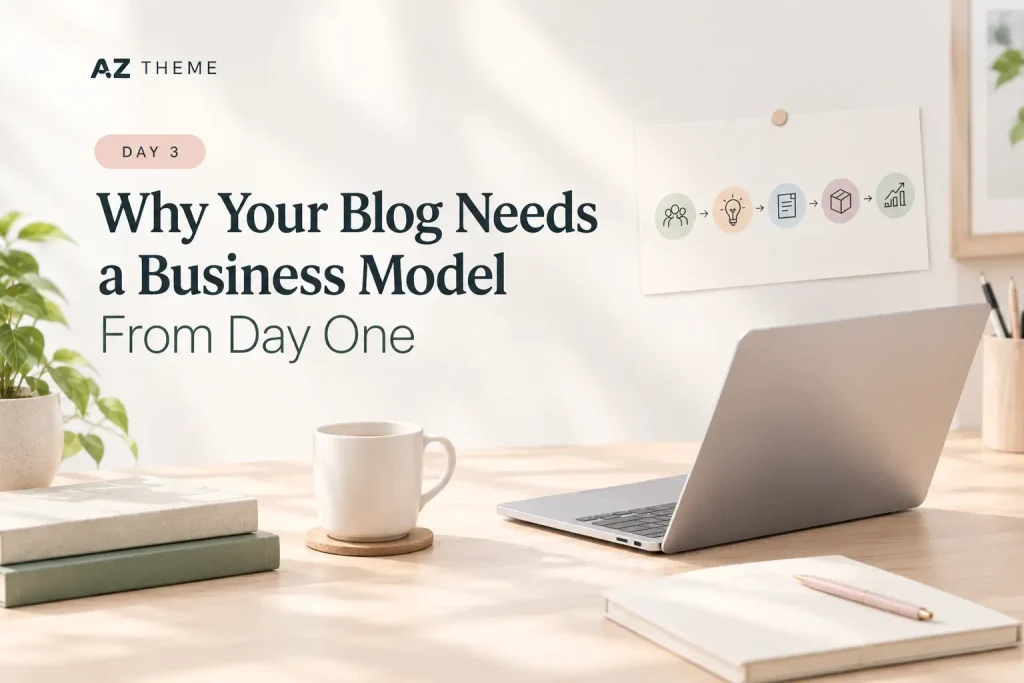 Why your blog needs a business model from day one